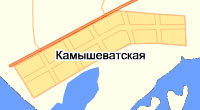 Карта Камышеватской