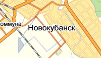 Карта Новокубанского района