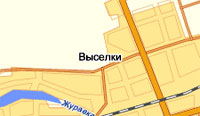 Карта Выселковского района
