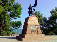 Monument to the Black Sea Cossacks at Taman