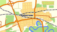 Карта Кропоткина