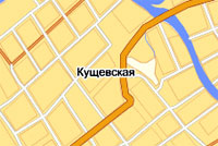 Карта Кущевского района
