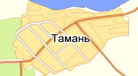 Карта Тамани